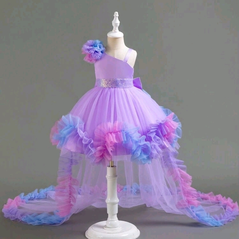 SHEIN Glamorique Kids Baby Girls' Tulle Dress